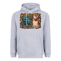 Heather Grey life is better with a shiba Heavyweight Hoodie - RanaPortraitStore