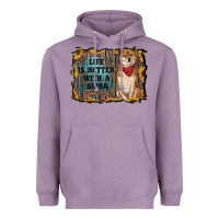Lavender life is better with a shiba Heavyweight Hoodie - RanaPortraitStore