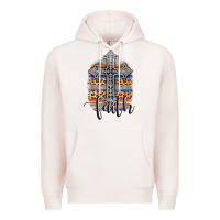 Pale Pink western faith Premium Hoodie - AdoDesignShop