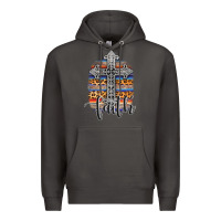 Smoke western faith Premium Hoodie - AdoDesignShop