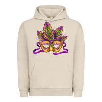 Pigment French Oak mardi gras carnival mask Urban Hoodie - Jasminsmagicworld