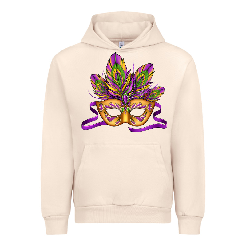 Mardi Gras Carnival Mask Urban Hoodie by Jasminsmagicworld | Teevron