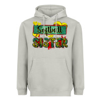 Moon Dust softball sister with leopard Heavyweight Hoodie - Zillion Design Studio