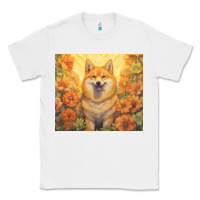 White shiba inu Classic Tee - Unal Design
