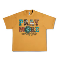 Peanut Butter pray more worry less Urban Heavy Tee - Artiststas