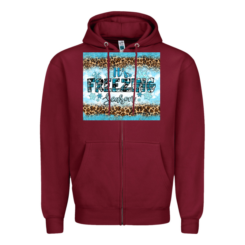 Its Freezing Zipper Hoodie by RanaPortraitStore | Teevron