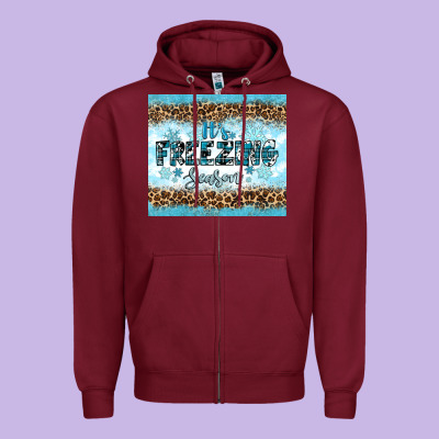 Zipper Hoodie its freezing