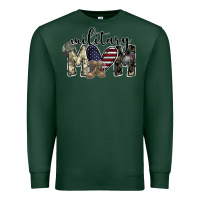 Sports Green military mom Premium Sweatshirt - SublimationCraftShop