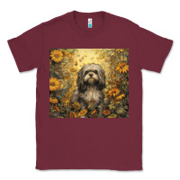 Burgundy shih tzu Classic Tee - Unal Design