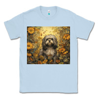 Dusty Blue shih tzu Classic Tee - Unal Design