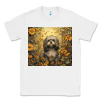 White shih tzu Classic Tee - Unal Design