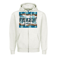 Oatmeal Heather it's freezin season Zipper Hoodie - RanaPortraitStore