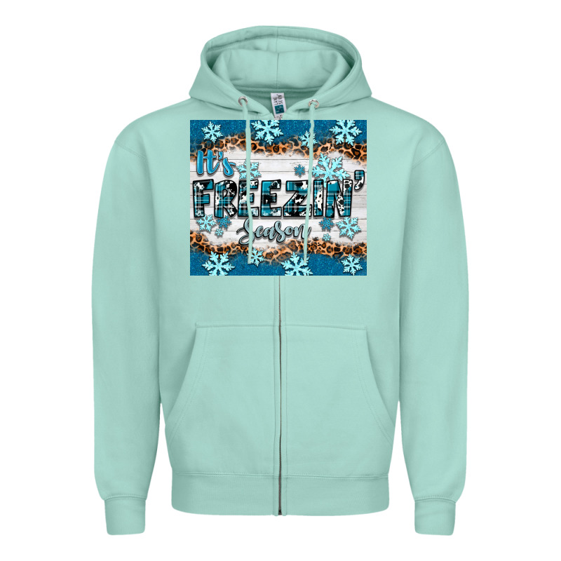 It's Freezin Season Zipper Hoodie by RanaPortraitStore | Teevron