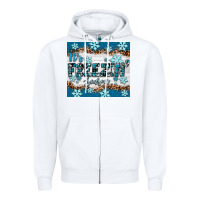 White it's freezin season Zipper Hoodie - RanaPortraitStore