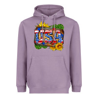 Lavender usa Heavyweight Hoodie - Zillion Design Studio