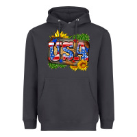 Smoke usa Heavyweight Hoodie - Zillion Design Studio