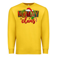 Lemon christmas mommy claus Premium Sweatshirt - FaDigitalArtStudio
