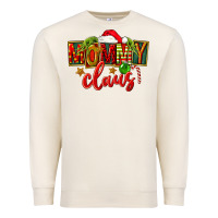 Sandshell christmas mommy claus Premium Sweatshirt - FaDigitalArtStudio
