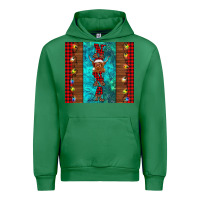 Emerald nana highland cow Christmas Urban Hoodie - BarkalooDesign