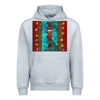 Heather Grey nana highland cow Christmas Urban Hoodie - BarkalooDesign