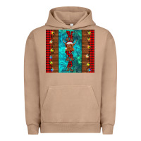 Pigment Burro nana highland cow Christmas Urban Hoodie - BarkalooDesign