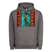 Pigment Tornado nana highland cow Christmas Urban Hoodie - BarkalooDesign