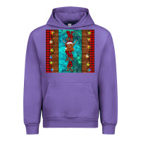 Tulip nana highland cow Christmas Urban Hoodie - BarkalooDesign