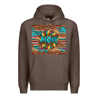 Coffee sunflower mom Premium Hoodie - Artiststas