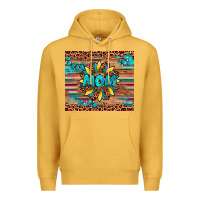 Mustard sunflower mom Premium Hoodie - Artiststas