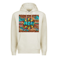 Oatmeal Heather sunflower mom Premium Hoodie - Artiststas