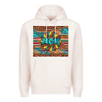 Pale Pink sunflower mom Premium Hoodie - Artiststas
