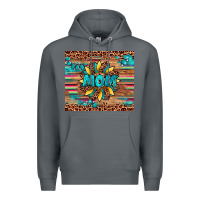 Rock sunflower mom Premium Hoodie - Artiststas