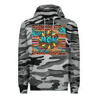 Slate Camo sunflower mom Premium Hoodie - Artiststas