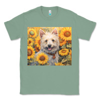 Sage westie Classic Tee - Unal Design