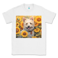 White westie Classic Tee - Unal Design