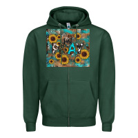 Sports Green just pray Zipper Hoodie - RanaPortraitStore