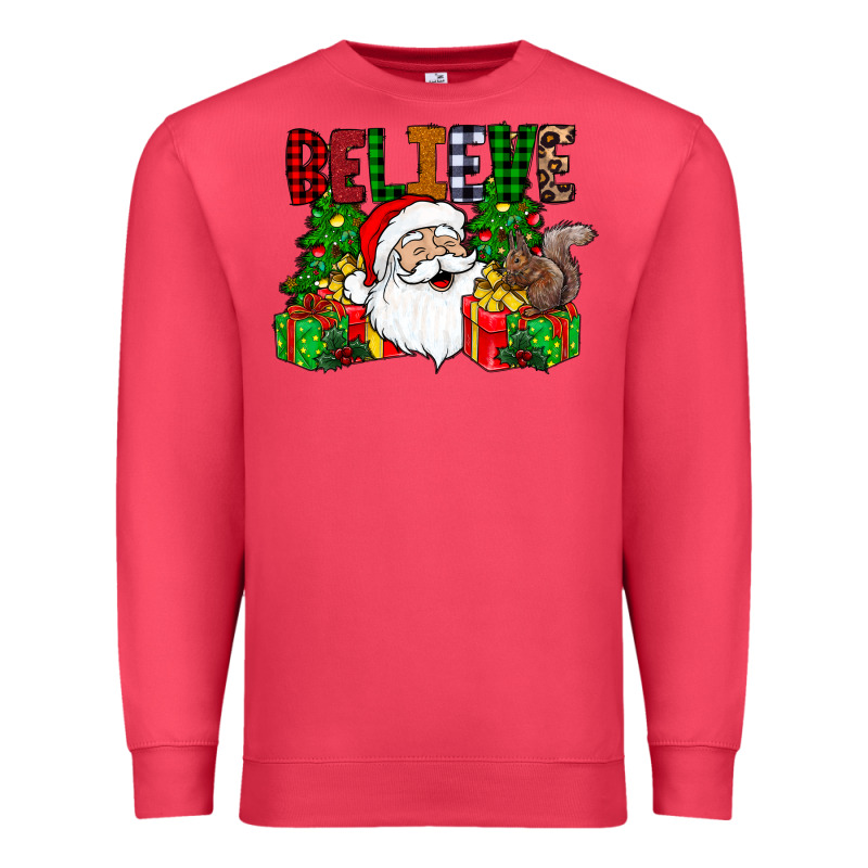 Believe Premium Sweatshirt by CowhideDigitalArt | Teevron