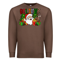 Chestnut believe Premium Sweatshirt - CowhideDigitalArt