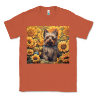 Copper yorkshire terrier Classic Tee - Unal Design