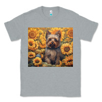 Heather Grey yorkshire terrier Classic Tee - Unal Design