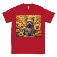 Red yorkshire terrier Classic Tee - Unal Design