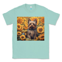 Seafoam yorkshire terrier Classic Tee - Unal Design