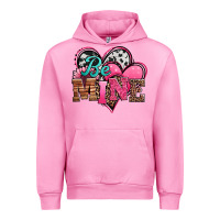 Fuchsia Pink valentines day western hearts be mine Urban Hoodie - Jasminsmagicworld