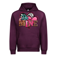 Mauve Wine valentines day western hearts be mine Urban Hoodie - Jasminsmagicworld