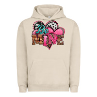 Pigment French Oak valentines day western hearts be mine Urban Hoodie - Jasminsmagicworld