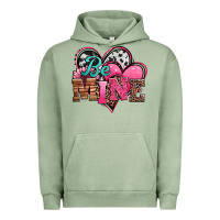 Pigment Oil Green valentines day western hearts be mine Urban Hoodie - Jasminsmagicworld