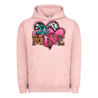 Pigment Salmon valentines day western hearts be mine Urban Hoodie - Jasminsmagicworld