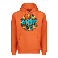 Carrot sunflower mom leopard Premium Hoodie - Artiststas