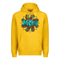 Lemon sunflower mom leopard Premium Hoodie - Artiststas