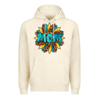 Sandshell sunflower mom leopard Premium Hoodie - Artiststas